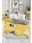 Newhome Ranforce Çift Kişililik Nevresim Takımı Trendy Colors Sarı 1167-07 1