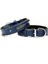 SBT-3014M Lacivert Isimlikli Deri Boyun Tasması 3X42-50 cm 1