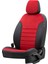 Hyundai I30 2007-2012 Özel Üretim Koltuk Kılıfı London Design Kırmızı - Siyah 2