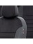 Renault Trafic 2001-2014 8+1 (9 Kişi) Özel Üretim Koltuk Kılıfı London Design Siyah 3