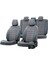 V.w. Transporter T-5 2004-2015 9+1 (10 Kişi) Özel Üretim Koltuk Kılıfı London Design Füme 1