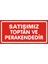 Satışımız Toptan ve Perakendedir Galvaniz Uyarı Levhası 17 x 35 cm 1