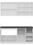 175 Cm Mutfak Dolabı Beyaz 175-B2 2
