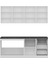 200 Cm Mutfak Dolabı Beyaz Dore 200-D2 2