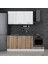 200 Cm Mutfak Dolabı Beyaz Dore 200-D3 1