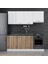 200 Cm Mutfak Dolabı Beyaz Dore 200-D5 1