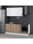 200 Cm Mutfak Dolabı Beyaz Dore 200-D6 3
