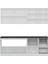 215 Cm Mutfak Dolabı Beyaz Dore 215-D2 2