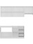 220 Cm Mutfak Dolabı Beyaz 220-B5 2