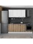 220 Cm Mutfak Dolabı Beyaz Dore 220-D4 1