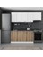 220 Cm Mutfak Dolabı Beyaz Dore 220-D5 1