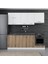 220 Cm Mutfak Dolabı Beyaz Dore 220-D9 1