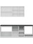 225 Cm Mutfak Dolabı Beyaz 225-B6 2