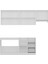 230 Cm Mutfak Dolabı Beyaz 230-B4 2