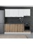 230 Cm Mutfak Dolabı Beyaz Dore 230-D8 1