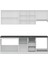 235 Cm Mutfak Dolabı Beyaz 235-B5 2