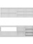 240 Cm Mutfak Dolabı Beyaz 240-B3 2