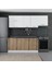 240 Cm Mutfak Dolabı Beyaz Dore 240-D5 1