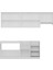 240 Cm Mutfak Dolabı Beyaz Dore 240-D5 2