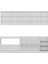 245 Cm Mutfak Dolabı Beyaz 245-B3 2