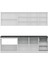 250 Cm Mutfak Dolabı Beyaz 250-B1 2