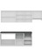 250 Cm Mutfak Dolabı Beyaz Dore 250-D7 2