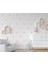 5x5,3 cm Mat Pembe Mini Duvar Sticker 70 Adet 1