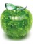 3D Crystal Puzzle Apple - 3 Boyutlu Elma Puzzle - Yeşil 3