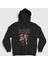 Unisex Siyah Brian and Angus AC/DC Kapüşonlu Sweatshirt 1