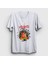 Unisex Beyaz Gitar Aerosmith T-Shirt 1