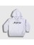 Unisex Çocuk Beyaz Anathema Kapüşonlu Sweatshirt 1