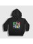 Unisex Çocuk Siyah Humanz Gorillaz Kapüşonlu Sweatshirt 1