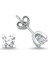 Swarovski Kare Tırnak Küpe 1