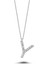 Harfli Gümüş Kolye Taşlı - Z Harfi - Standart - ALV009-2236 1