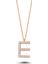 Harfli Gümüş Kolye Taşlı Roze - I Harfi - Standart - ALV007-2151 1