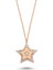 Swarovski Sabah Yıldızı Kolye - Rose - Standart - YNC12638-324 1