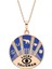 Lucky Talisman Taşlı Gümüş Kolye - Turuncu - Standart - AXEL0039-2351 1