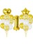 1 Yaş Gold balon Seti 1