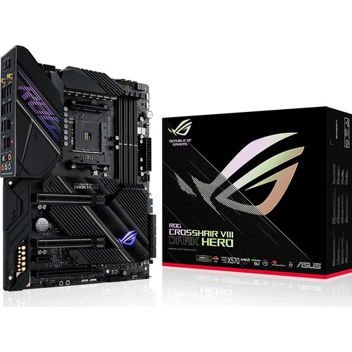 Asus ROG Crosshair VIII Dark Hero AMD X570 AM4 DDR4 4800MHz ATX Anakart
