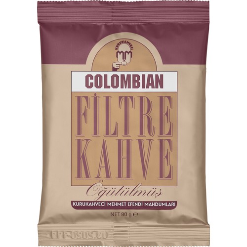 Kurukahveci Colombian Filtre Kahve 80 gr Fiyatı