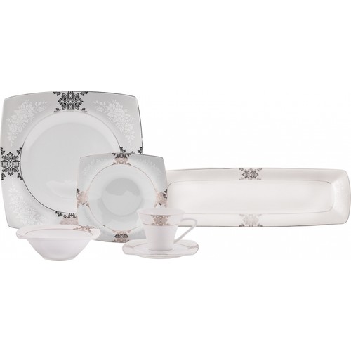 Karaca Fine Pearl Barok 26 Parça 6 Kişilik Kare İnci Fiyatı