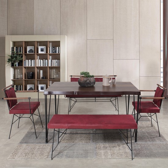 Eymense Ürgüp Banklı Mutfak Masa Takımı Fiyatı Taksit Seçenekleri