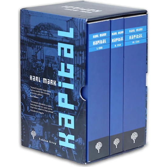 Kapital Set - 3 Kitap Takım Kutulu Ciltsiz - Karl Marx