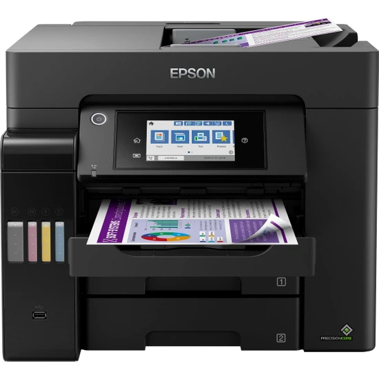 Epson L6570 Tarayıcı + Fotokopi + Faks + Yazıcı