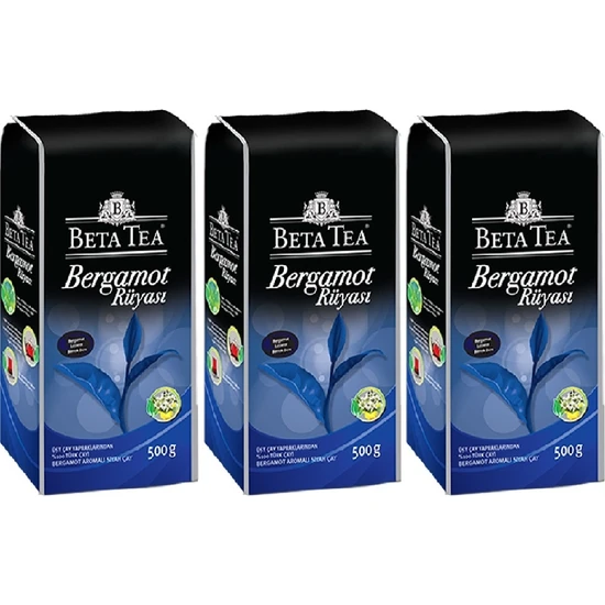 Beta Tea Bergamot Rüyası 500 gr x 3'lü