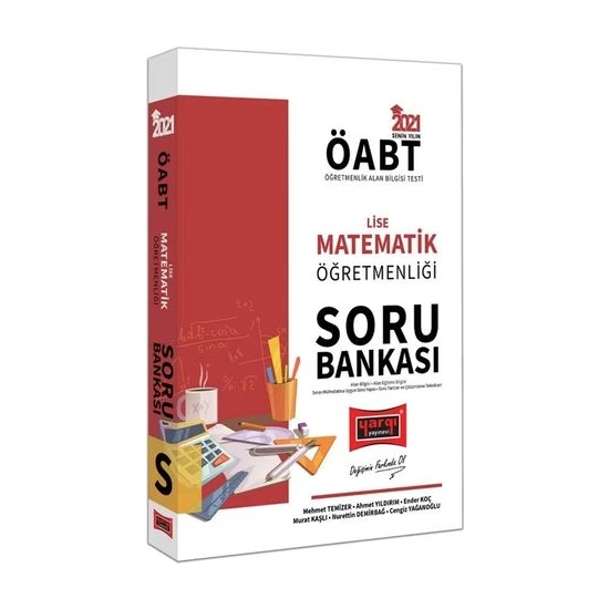 Yargı Yayınevi 2021 ÖABT Lise Matematik Öğretmenliği Soru Bankası - Ahmet Yıldırım