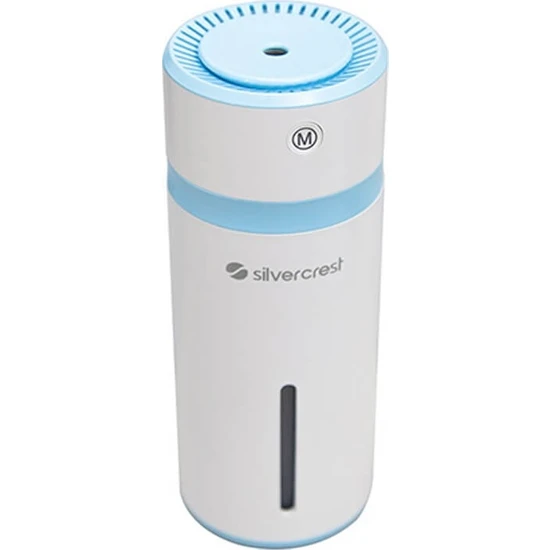 SilverCrest Oda Nemlendirici Silver Crest SC-HN01 2W - 200 ml  Beyaz / Mavi