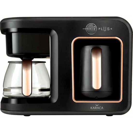 Karaca Hatır Plus 2 in 1 Black Copper Kahve Makinesi Fiyatı