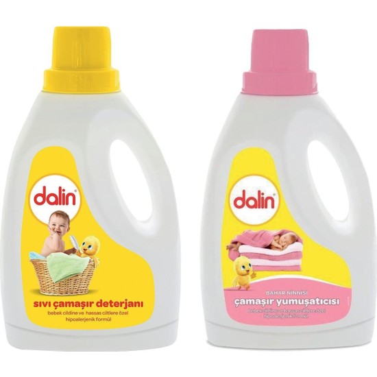 Dalin Bebek Yumuşatıcı &amp; Sıvı Deterjan 1500 Ml Fiyatı