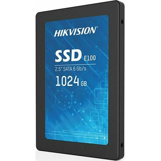 Hikvision 1024GB 600MB-600MB/s 2.5' SATA 3 SSD  (HS-SSD-E100-1024GB)